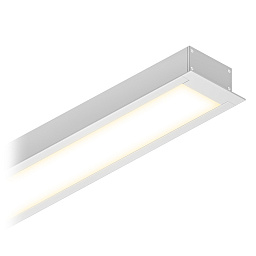 LINEAR 6332 V Led Technology LINEAR встраиваемый линейный светильник с вытянутым корпусом и матовым рассеивателем