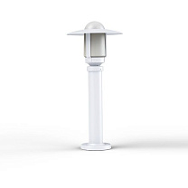 Newpark N° 4; Frosted glass E27 105W; White