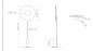 Торшер Iris Floor Totem 60 DCW éditions, белый мрамор IRIS F TOTEM 60 2700K MA WH — фото 6