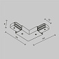 TRA001CLB-11B Maytoni Accessories for tracks Unity Комплектующие для систем освещения с токоведущими элементами Черный — фото 5