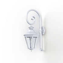 Victoria N° 3; Clear polycarbonate E27 105W; White