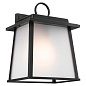 Noward 12.25" 1 Light Wall Light Black уличный настенный светильник 59106BK Kichler