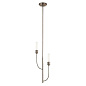 Hatton 2 Light Pendant Classic Pewter подвесной светильник 52258CLP Kichler — фото 1