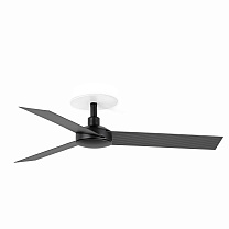CRUISER RECESSED S Black fan Wall Control black 2700K