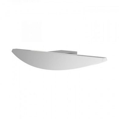05003BBDHUXBB Elesi luce Alba AP LED алюминиевый бра с двойным излучением матовый белый