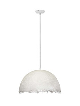 Fibre Glass Sandy White Base LED E27 1x12Watt 100-240Volt IP20 Bulb Excluded D:60 H:210 cm