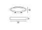 HELI Светодиодный настенный светильник из алюминия Linea Light Group PID431436