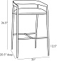 4747 Ansel Bar Stool Arteriors мягкое сиденье