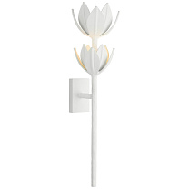 Alberto Large Two Tier Sconce гипсовый белый
