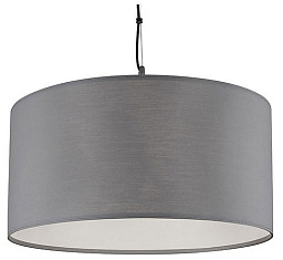 A4095SP-3GY Arte Lamp Coppa подвесной светильник с тканевым цилиндрическим абажуром серого цвета