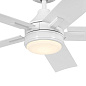 52" Tide 5 Blade LED Weather+ Outdoor Ceiling Fan White уличная люстра-вентилятор 310126WH Kichler — фото 8
