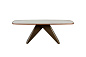 MAITRE Прямоугольный стол из керамогранита со стальным основанием Tonin Casa