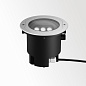 LOGIC 190 R OK WALLWASH 927 INOX нерж. сталь Delta Light грунтовый светильник — фото 3