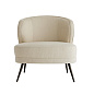 8119 Kitts Chair Flax Linen Arteriors мягкое сиденье — фото 3