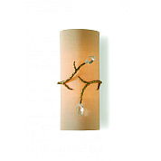 Blossom Wall Light White Gold Porta Romana