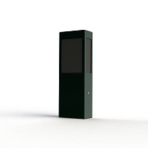 Brick² N° 2; Black PMMA E27 23W; Slate grey