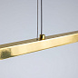 MLP480 Mullan современный линейный латунный светильник Fairfield с LED — фото 12