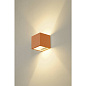 148018 SLV PLASTRA CUBE QT14 WL white настенный кубический светильник — фото 24