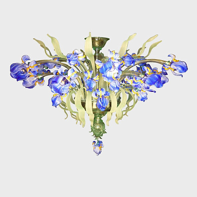 Потолочный светильник Sogni Di Cristallo Ceiling Lamp Van Gogh Iris Original Edition