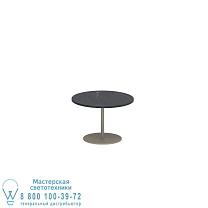 СТОЛИК BUTLER Ø40CM H28CM ПЕСОЧНАЯ КЕРАМИКА NERO MARQUINA Royal Botania