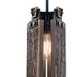 Ridgewood 14.25" 1 Light Mini Pendant Textured Black подвесной светильник 44182BKT Kichler — фото 2