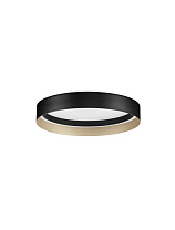 Triac Dimmable Champagne Gold & Sandy Black Metal Aluminium Silicone LED 49Watt 220-240Volt 2385Lm IP20 2700-3000-4000K CCT by Dip Switch Up & Down Light D:45 H:10 cm