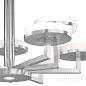 Kolarz Solis 6020.81050 люстра сусальное серебро ø100cm мин. высота 61cm макс. высота 154cm 10 ламп gx53 — фото 2