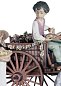 Фарфоровая скульптура детей в повозке с осликом Enchanted Outing Lladro, лимитированная серия 01001797 — фото 1