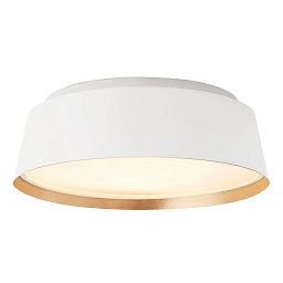 Потолочный светильник Asher Feiss FE-ASHER-3F-WHT матовый белый и золотой