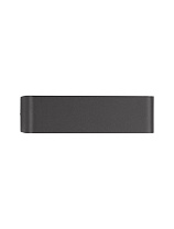 Dark Anthracite Die-Casting Aluminium & Clear Glass LED 10 Watt 302Lm 3000K 220-240V Beam Angle 270º IP65 L: 20 W: 10.3 H: 5.5 cm