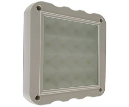 Настенно-потолочный светильник Kink Light Сигма белый d22,5 08582
