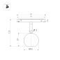 036808 Arlight Светильник MAG-ORIENT-ORB-R60-10W Warm3000 (BK, 35 deg, 48V) — фото 1
