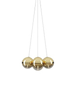 RANDOM CLOUD PENDANT 7 LIGHTS D.28 CM / GOLD 3000K CE