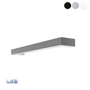 FOS Wall 64cm 23W-4K 230V-Grey