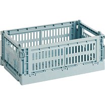 Ящик для хранения HAY Colour Crate S, пыльно-голубой