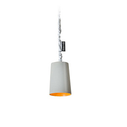 IN-ES050050G-A In-es Artdesign Paint подвесная люстра с цилиндрическим плафоном и оранжевой внутренней отделкой