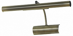 LSQ-0321-02 Lussole Lido iii подсветка для картин латунная с плавно изогнутой трубкой