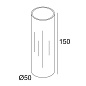 418 163 01 Delta Light ACCESSORIES FIX 40 GLASS CLEAR — фото 1