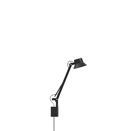 Dedicate Wall Lamp настенный светильник Muuto Black - S1 DEWALS101