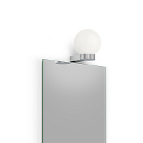 CLUB LIGHT - Chrome / White Satin