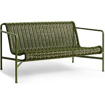 Palissade Cord Lounge Sofa, сталь с порошковой окраской и шнур, оливковый
