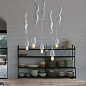 SE151BBINT Karman Sherwood & Robin 1 SP люстра дизайнерская матовый белый — фото 2