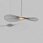 L0840203 VERTIGO Petite Friture Подвесной светильник геометрический сферический средний черно-белый — фото 3