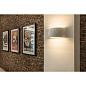 1004732 SLV PLASTRA WL CURVED CURTAIN QT-DE12 white настенный светильник-бра — фото 5