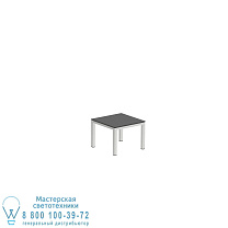 СТОЛ TABOELA 50X50CM + КЕРАМИЧЕСКАЯ СТОЛЕШНЯ ЧЕРНАЯ Royal Botania