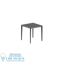 СТОЛ U-NITE 74X74СМ БРОНЗА С КЕРАМИЧЕСКОЙ СТОЛЕШНИЦЕЙ ЧЕРНОГО ЦВЕТА Royal Botania