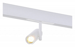 ST808.536.08 ST-Luce Skyline 48 магнитный трековый светильник с цилиндрическим белым корпусом для магнитного трека 48V