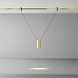 TR157-1-12W4K-BS Maytoni Focus Led Трековый светильник 12W 820лм Латунь — фото 3