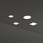 Встраиваемый светильник Groove FI 30W ROUND 3000K Ideal Lux 124018, белый — фото 1