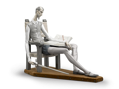 1001030 Lladro Don Quixote Фарфоровый декоративный предмет